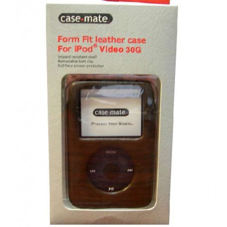 Funda de cuero ajustable para iPod 30G