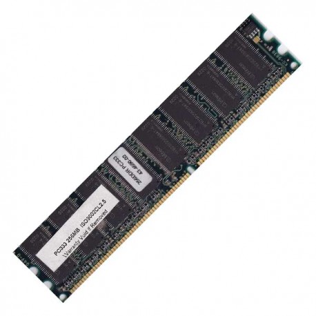Kit de memoria 256 DDR PC333