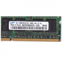 Memoria RAM SODIMM 512  PC2- 4200-LT