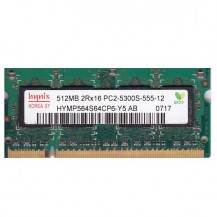 Memoria RAM SODIMM 512  PC2- 5300-LT