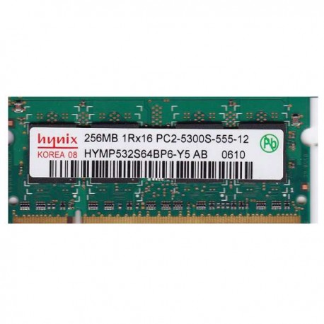 Kit de memoria SODIMM 256 PC2- 5300-LT